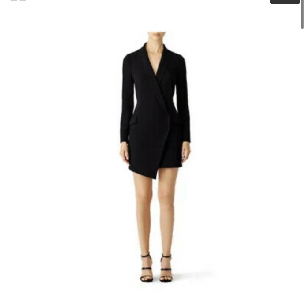 Haute Hippie open back tuxedo dress